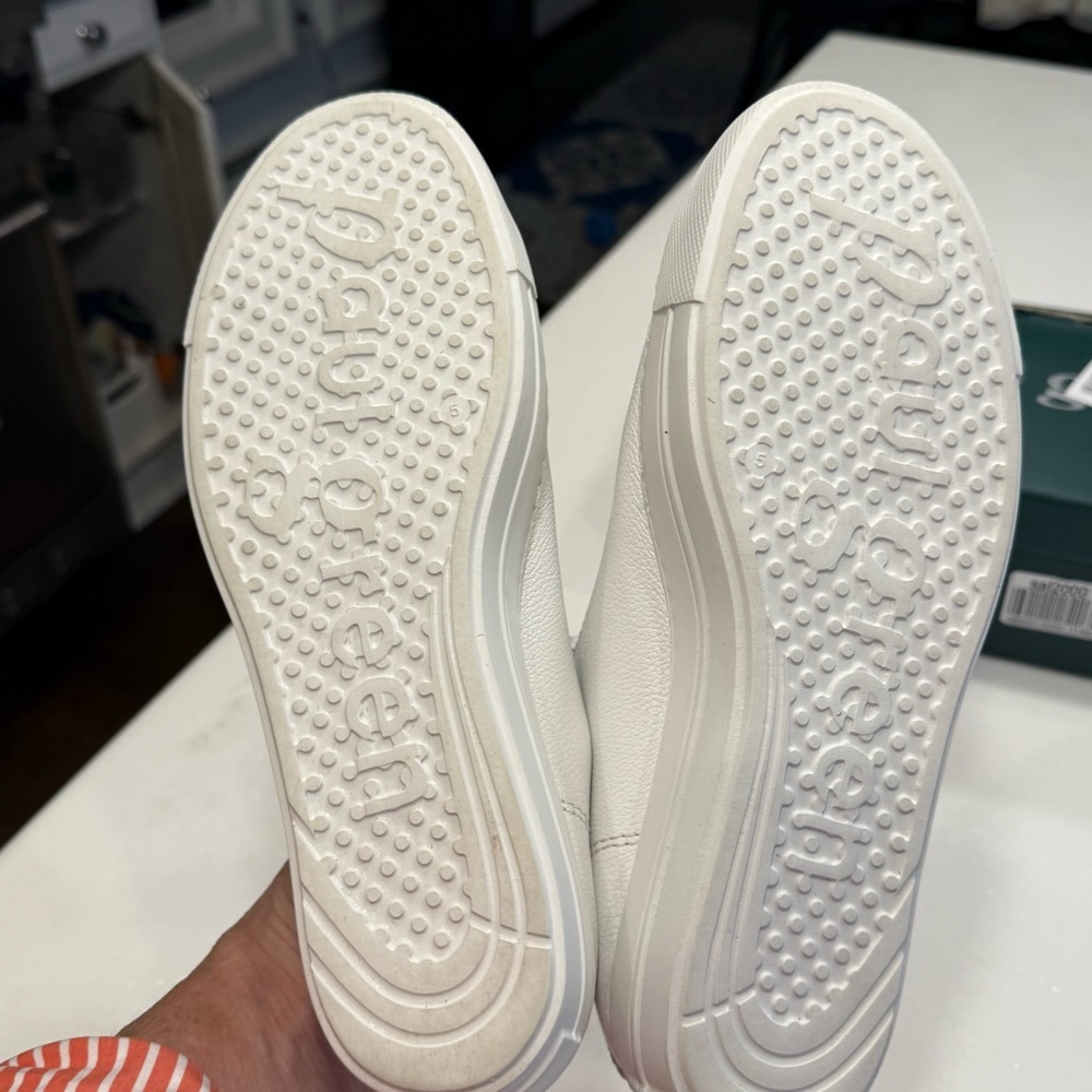 Paul Green Bixby Women’s Platform Sneakers White Leather Lace Up Sz 7.5 NIB - Picture 4 of 10